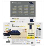 Luftmadras Intex CLASSIC DOWNY 76 x 25 x 191 cm (6 enheder) #43