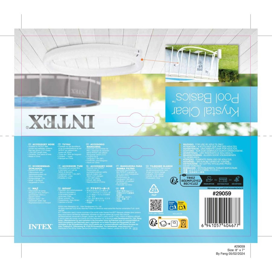 Haveslange Intex Swimmingpool 1-1/4