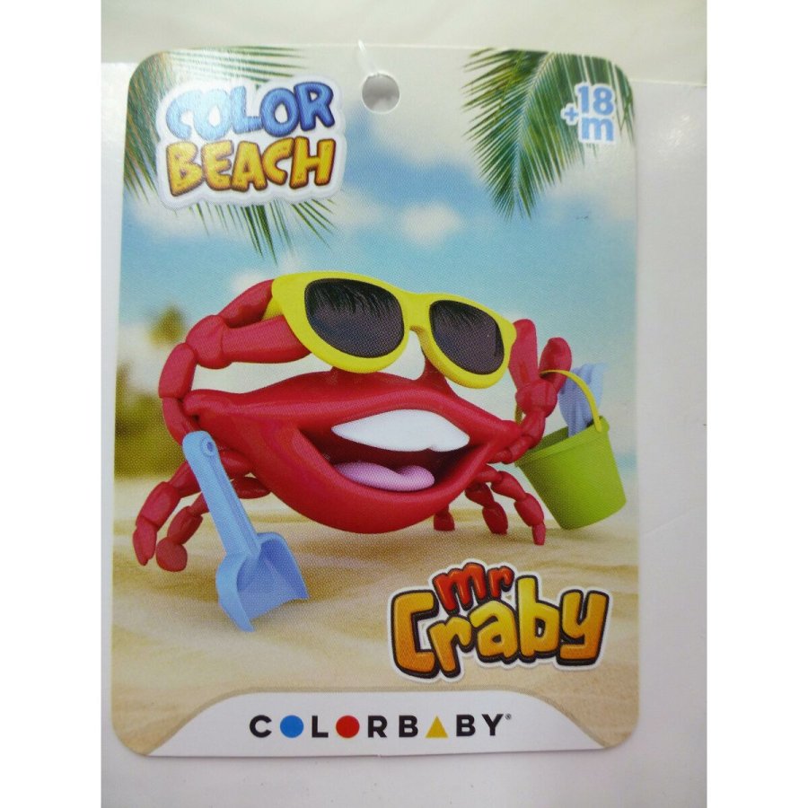 St med legetj til stranden Colorbaby MR CRABY CONSTRUCTION polypropylen (12 enheder) #11