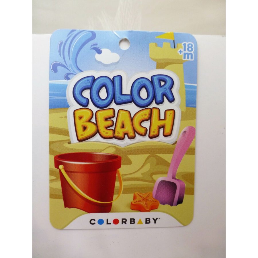 St med legetj til stranden Colorbaby polypropylen (12 enheder) #13