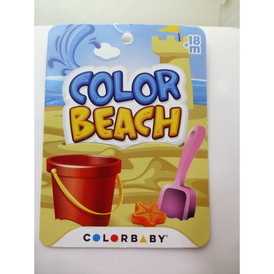 St med legetj til stranden Colorbaby Trillebr polypropylen (12 enheder) #13