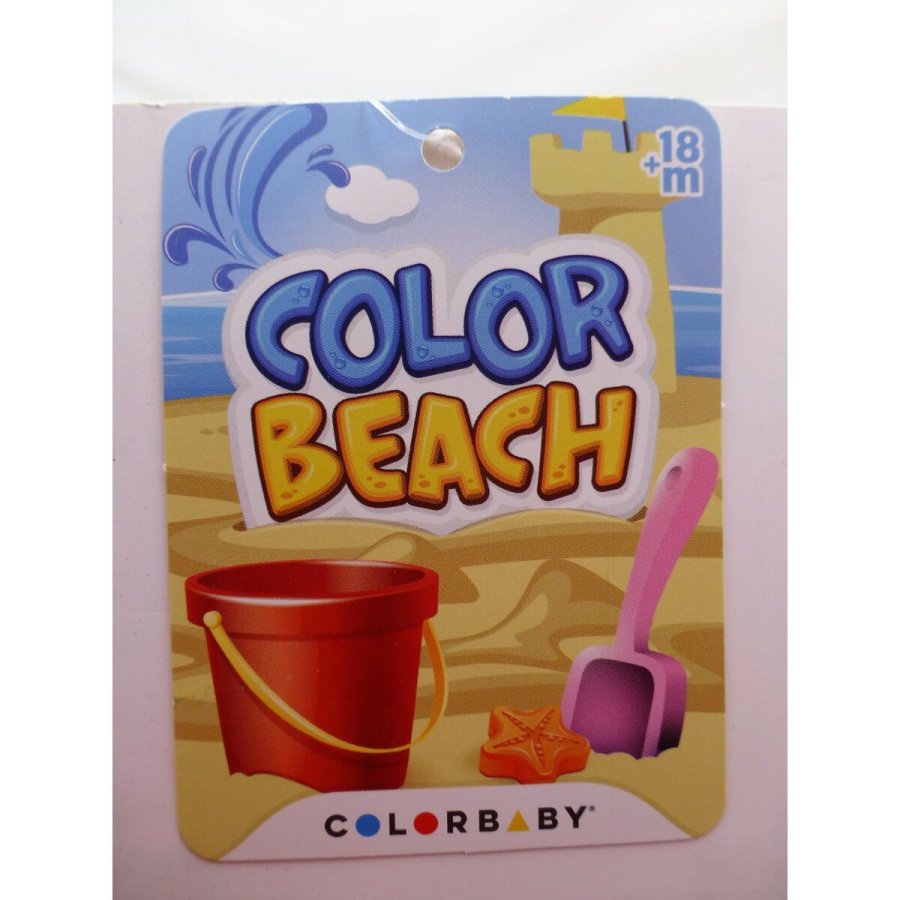 St med legetj til stranden Colorbaby polypropylen (10 enheder) #7