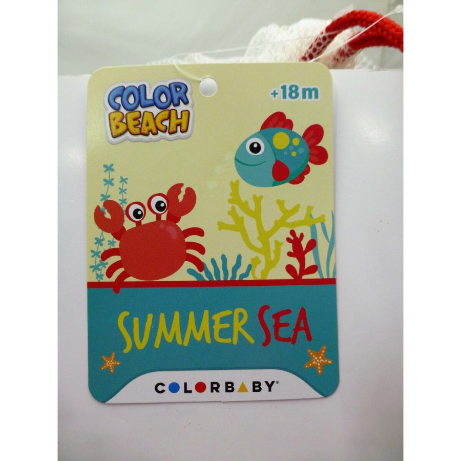 St med legetj til stranden Colorbaby polypropylen (16 enheder) #11
