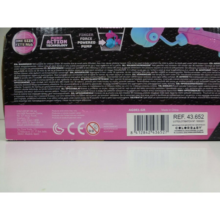 Vandpistol Eolo HYDRO CHARGER Pink 300 ml 38 x 8 x 7,5 cm (6 enheder) #13