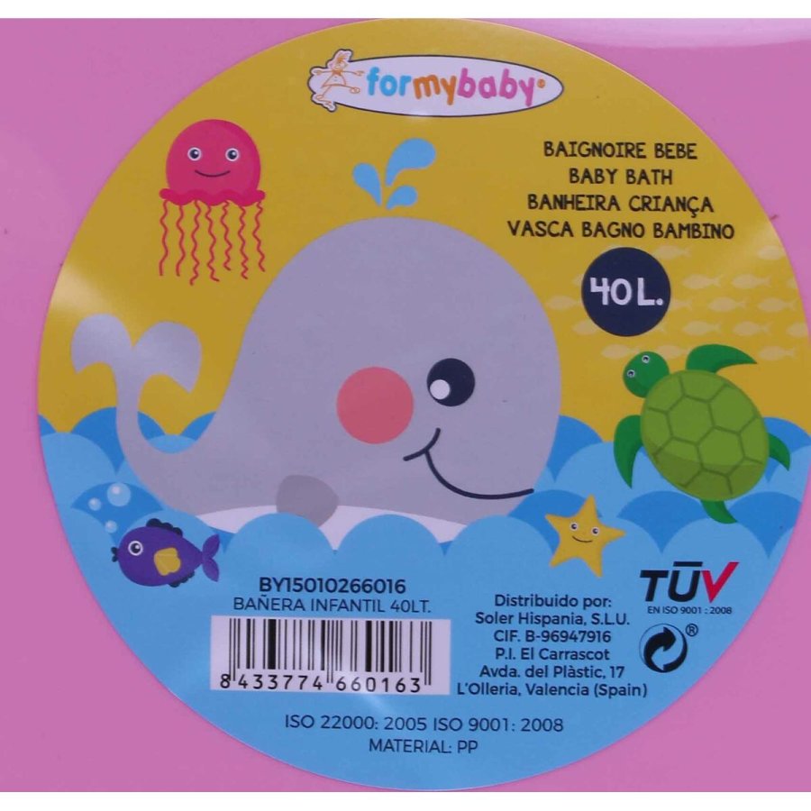 Badekar For my Baby (6 enheder) (40 l) (85 x 49 x 23,5 cm) #3