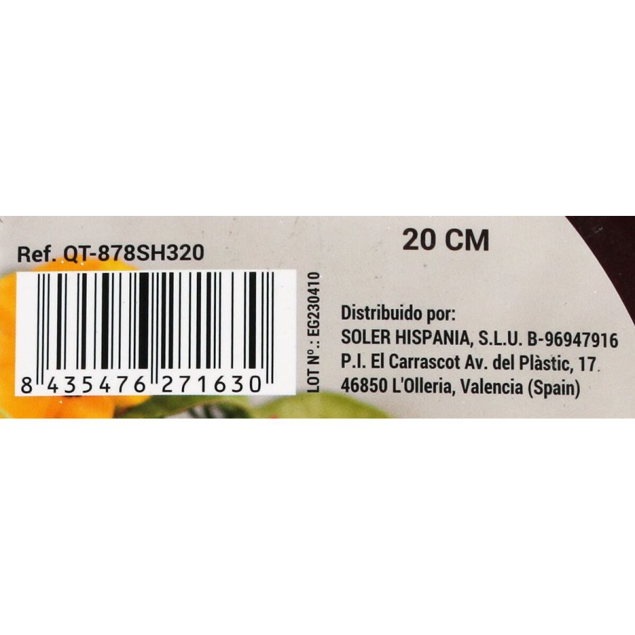 Gryde Med Glaslg Quttin Sahara Smedet aluminium Brun 34 x 21 x 11 cm (4 enheder) #7
