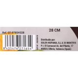 Gryde Med Glaslg Quttin Sahara Smedet aluminium Brun 42 x 29 x 4,5 cm (4 enheder) #7