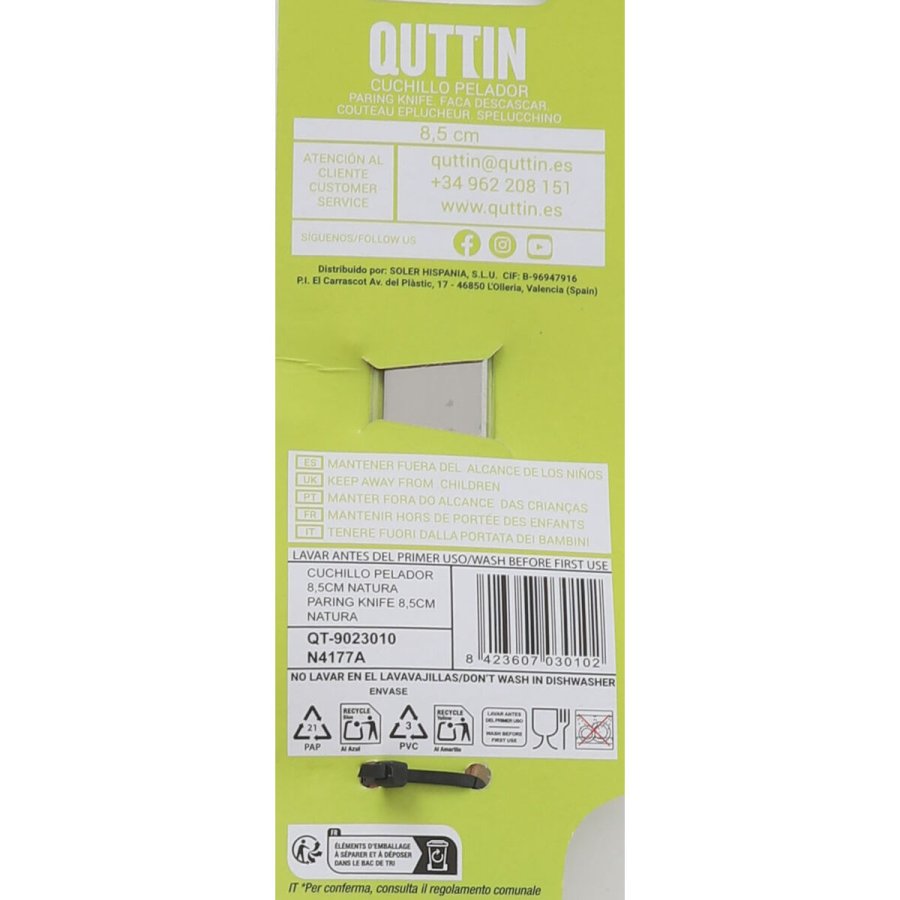 Skrllekniv Quttin GR40764 Tr 8,5 cm (60 enheder) #7