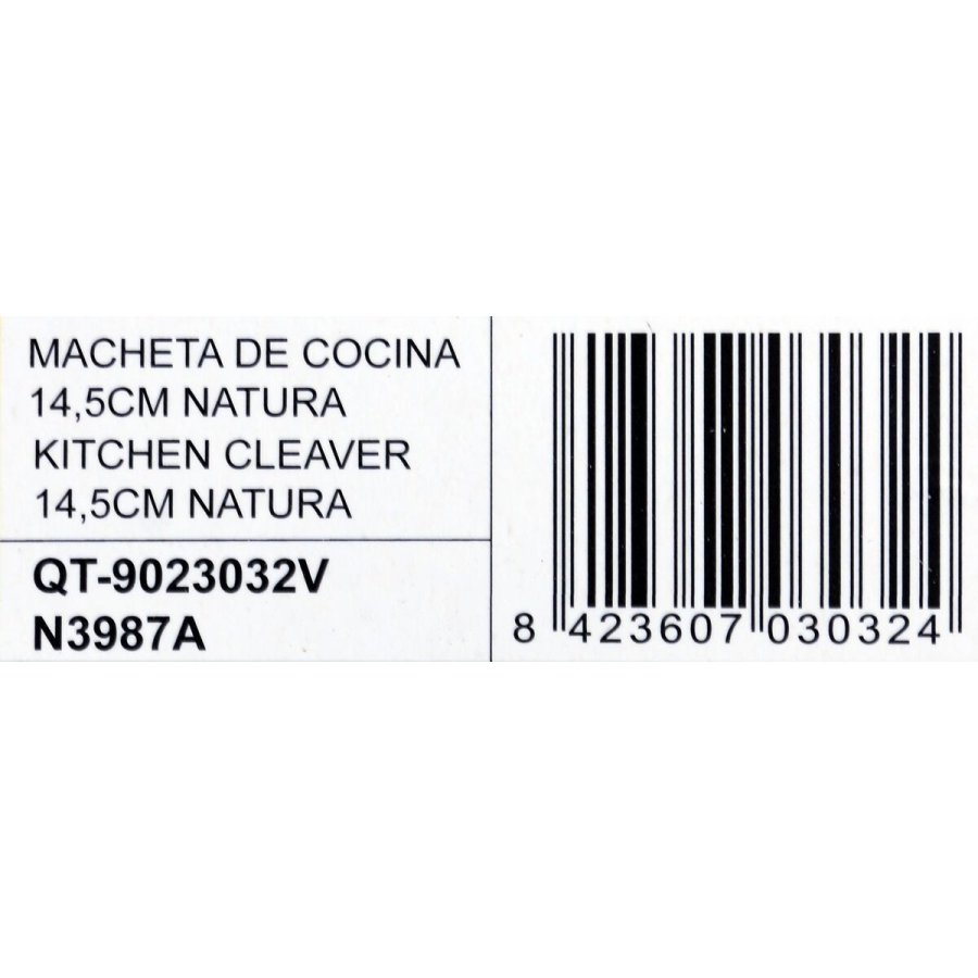 Stor madlavningskniv Quttin Natura 14 cm 122 mm (24 enheder) (14,5 cm) #7