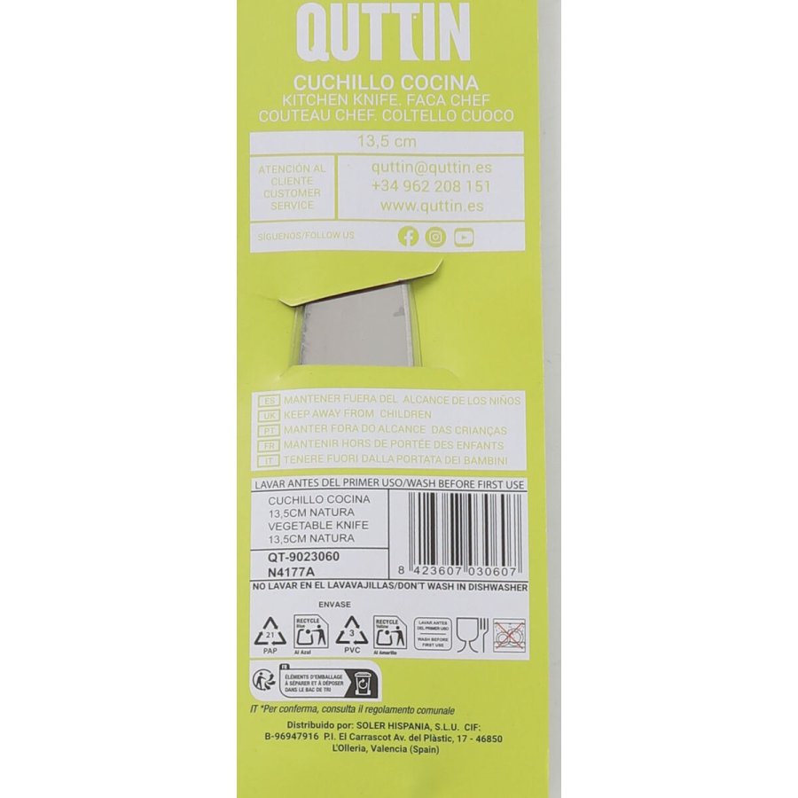Kkkenkniv Quttin Natura 24,5 cm (36 Enheder) #7