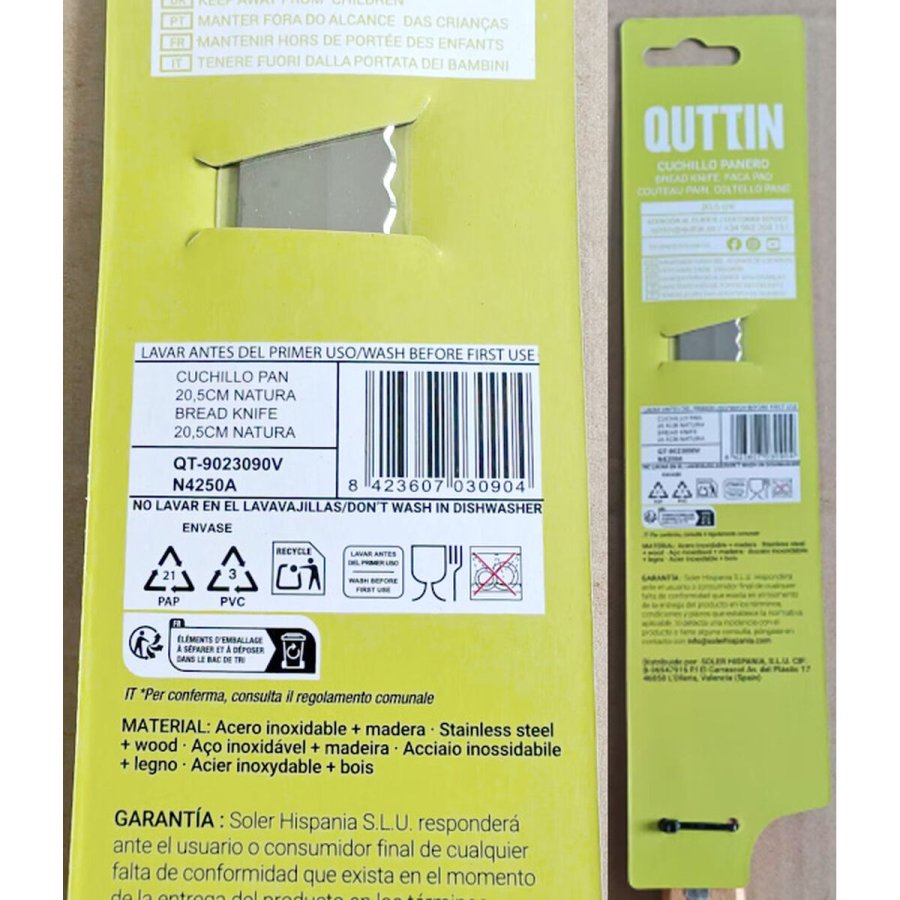 Brdkniv Quttin 49905 Tr 32 enheder 33 cm #7