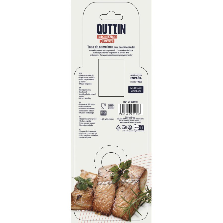 Stegepande lg Quttin 53555 Rustfrit stl #7
