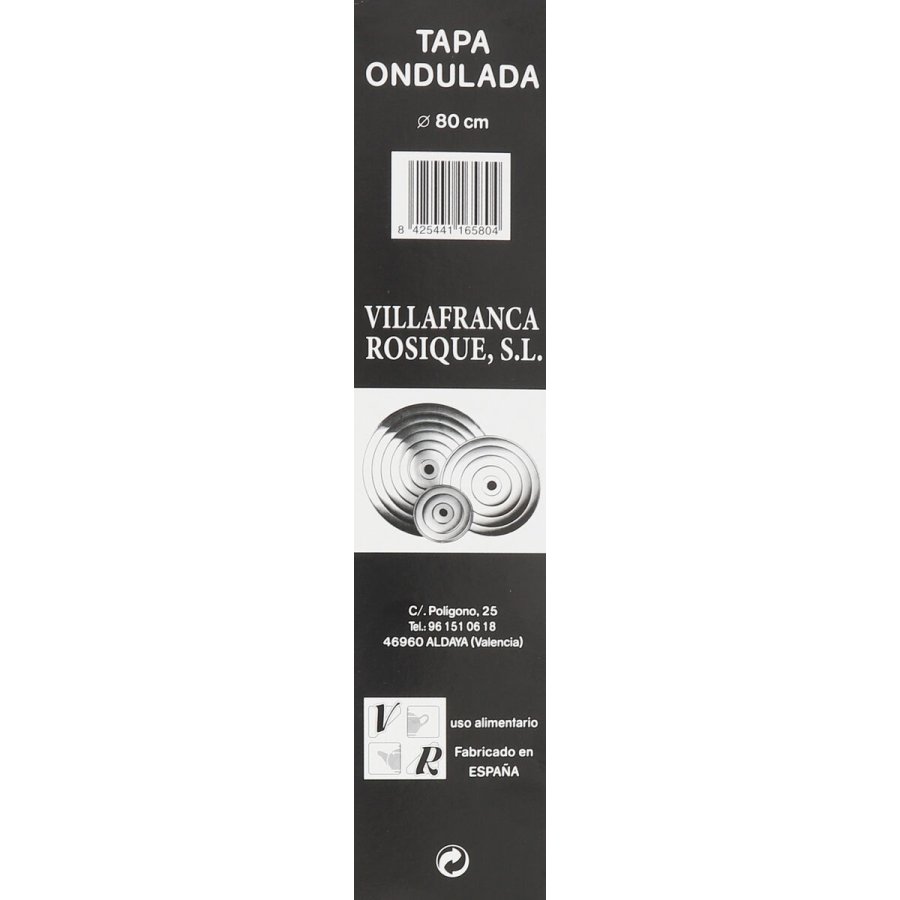 Stegepande lg VR Aluminium 80 x 80 x 3 cm (4 enheder) #7