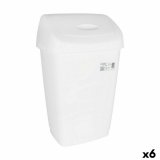 Papirkurv Tontarelli Aurora Dumper Hvid 50 L (6 enheder) #1