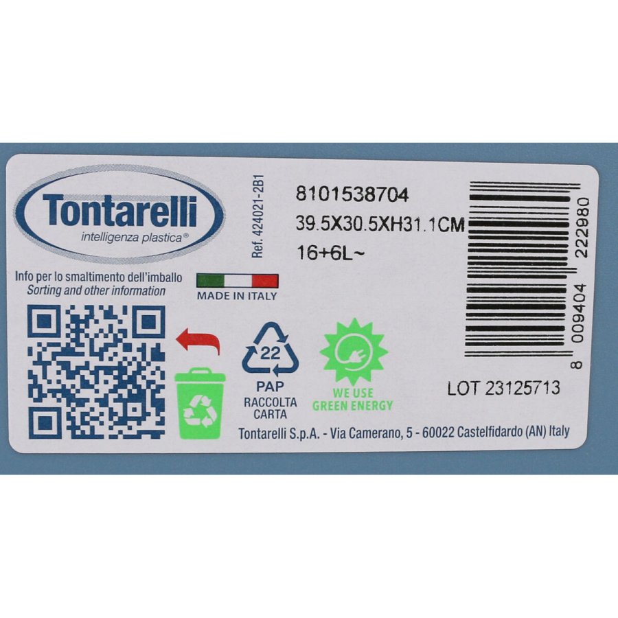 Rengrings- og Opbevaringsst Tontarelli 121562 39,5 x 30,5 x 31 cm (12 enheder) #3