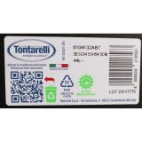 Skraldespand Tontarelli Coverline Gul 44 L Sort 38,5 x 34,5 x 54,5 cm (6 enheder) #9