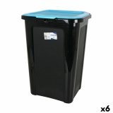 Skraldespand Tontarelli Coverline Bl 44 L Sort 38,5 x 34,5 x 54,5 cm (6 enheder) #1