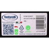 Skraldespand Tontarelli Coverline Hvid 44 L Sort 38,5 x 34,5 x 54,5 cm (6 enheder) #9