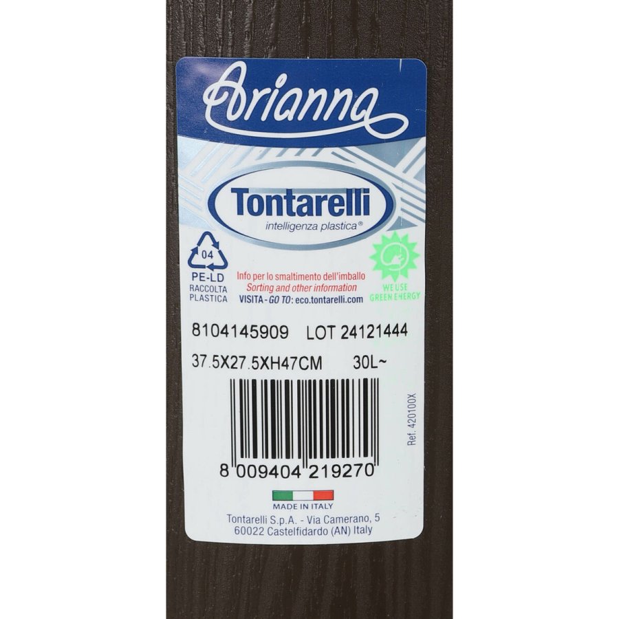 Papirkurv Tontarelli Arianna 30 L Wengue (6 enheder) #9