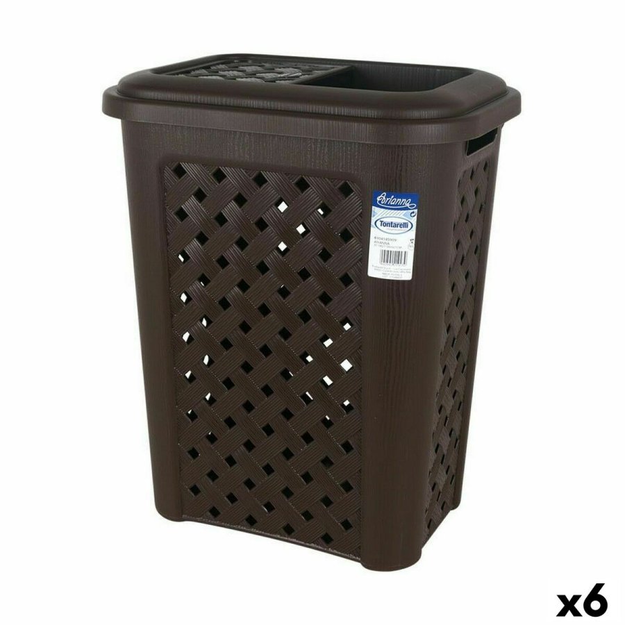 Papirkurv Tontarelli Arianna 30 L Wengue (6 enheder) #1