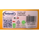 Skraldespand Tontarelli Big hoop Gul Sort 50 L (10 enheder) #9