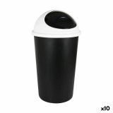 Skraldespand Tontarelli Big hoop Hvid Sort 45 L (10 enheder) #1