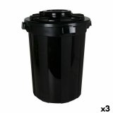 Skraldespand Dem Hop Sort 70 L (3 enheder) #1