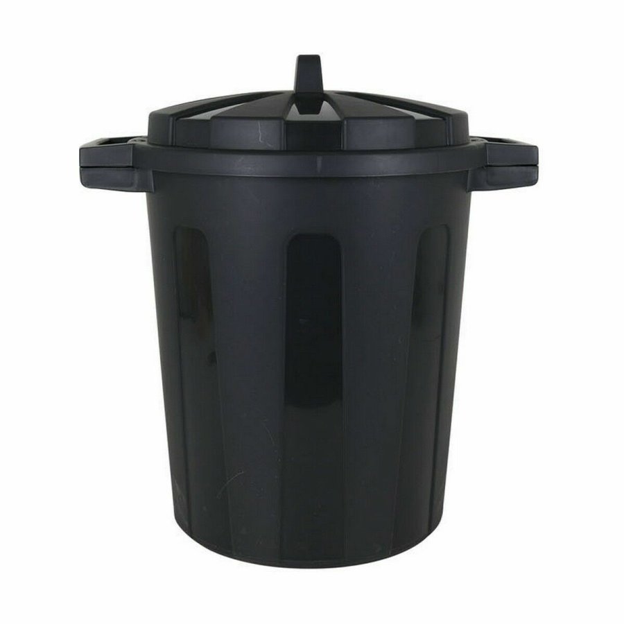 Skraldespand Dem 50 L Sort 55 x 41 x 54 cm (3 enheder) #5