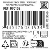 Bakke Privilege 42853 Rustfrit stl Oval (18 enheder) (35 x 22,2 cm) #3