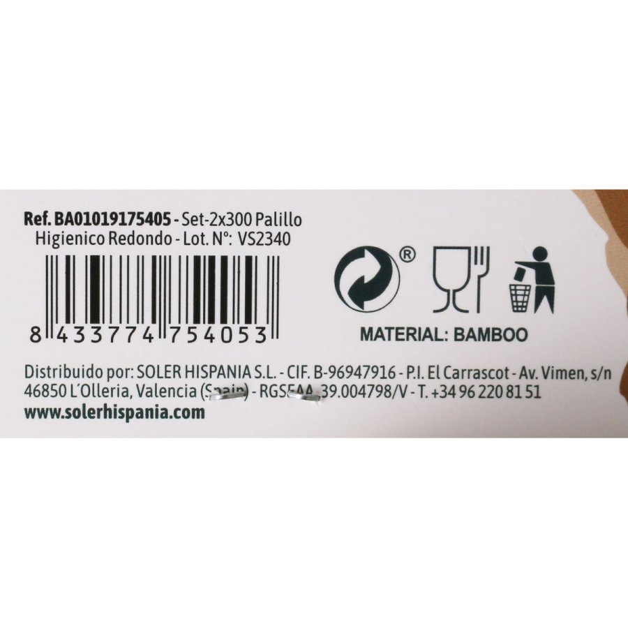 Tandstikker Algon St 600 Dele (36 Enheder) #7