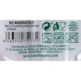 Knivst Algon Genanvendelig Hvid 36 Enheder 19,6 cm #10