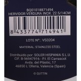 Maddamper Quttin Rustfrit stl 14 cm (12 enheder) (22,5 x 14 cm) #7