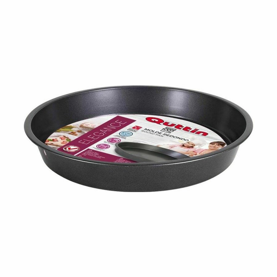 Kageform Quttin Sort Kulstofstl 32 x 4,5 cm (12 enheder) #4