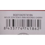 Bageform Quttin Cherry Kulstofstl 32 x 32 x 5 cm (12 enheder) #10