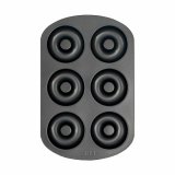 Bageform Quttin Donuts Kulstofstl Sort 32 x 21 x 2,3 cm (12 enheder) #7