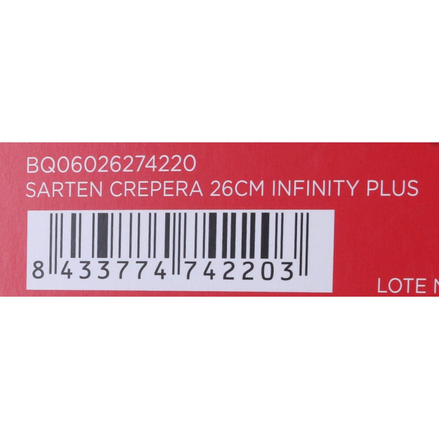 Stegepande til crepes Quttin Infinity Rd 25,5 x 42,5 cm #10