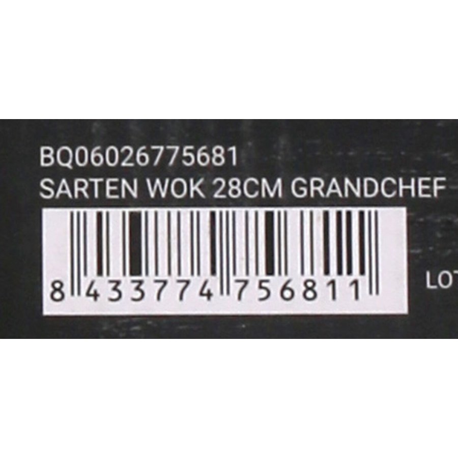 Wok Pande Quttin Grand Chef 3 mm #7