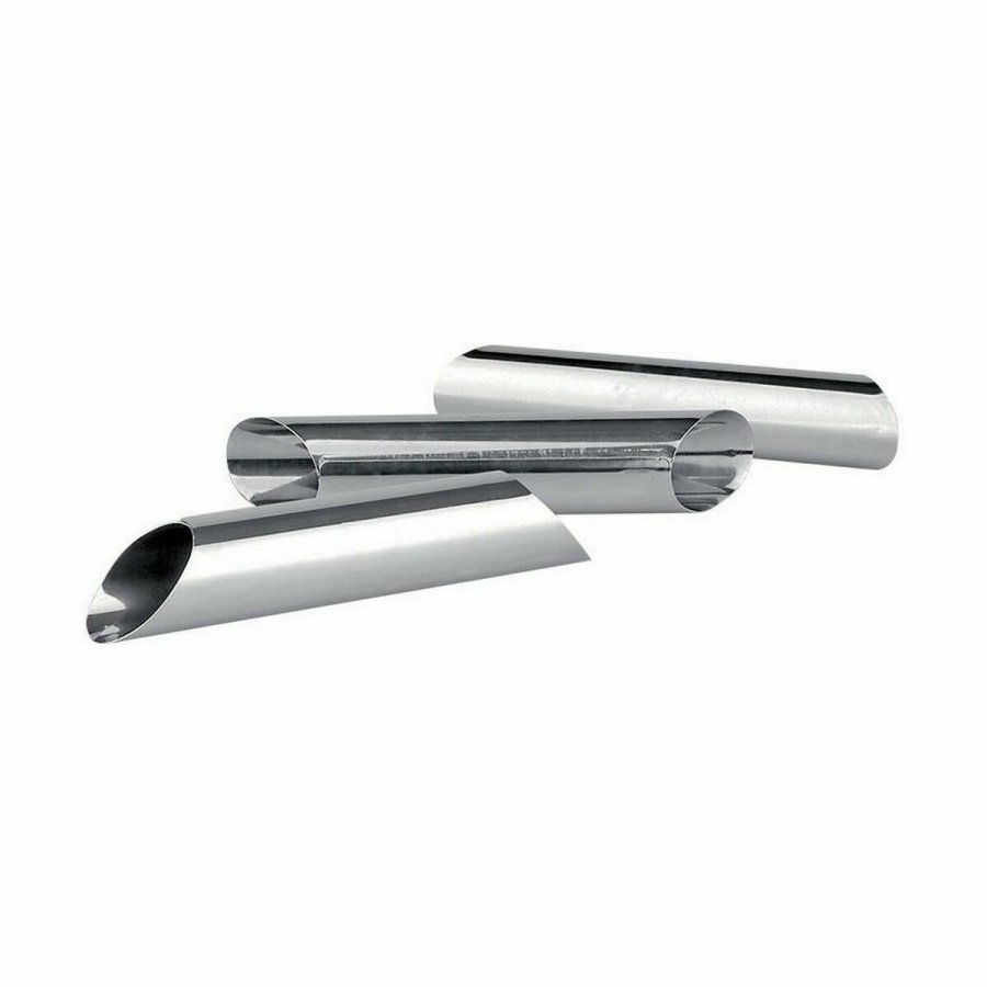 St med kagedser Wooow Rustfrit stl Slvfarvet Stl 3 Dele 2,5 x 12,5 cm (36 Enheder) (3 pcs) #4