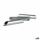 St med kagedser Wooow Rustfrit stl Slvfarvet Stl 3 Dele 2,5 x 12,5 cm (36 Enheder) (3 pcs) #1