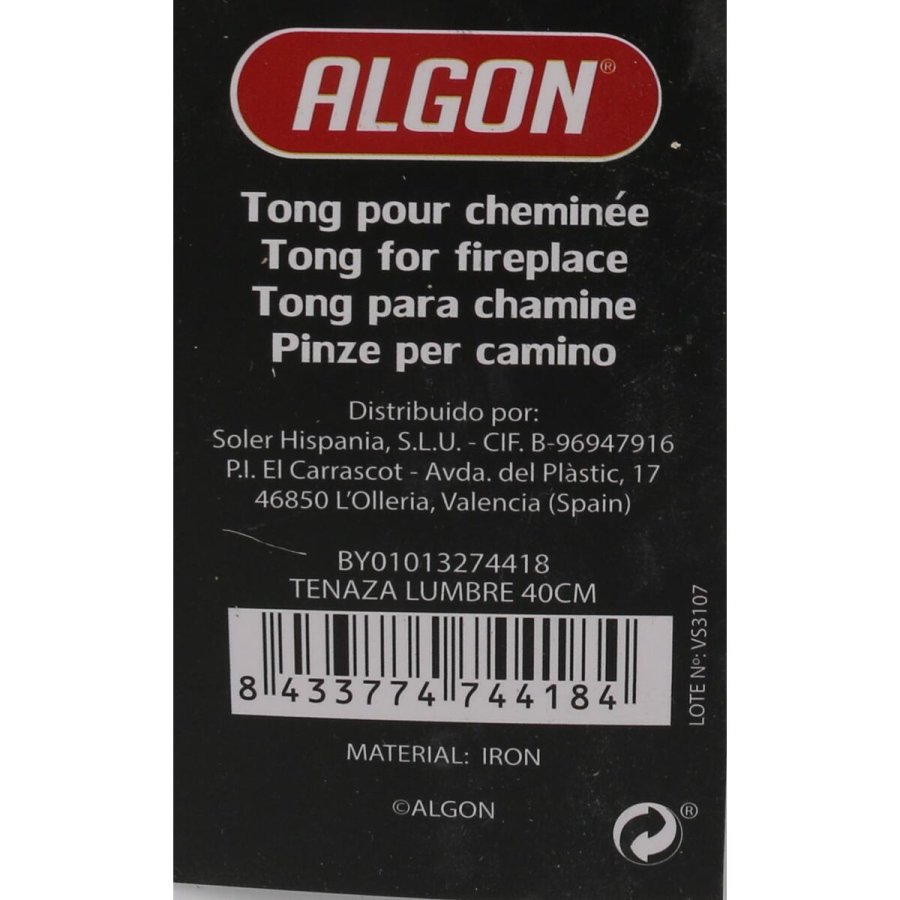 Grilltnger Algon 40 x 10 x 1,6 cm Havegrill #9
