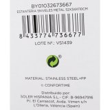 Hylder Confortime Metal Sort 52 x 34 x 110 cm (2 enheder) #3