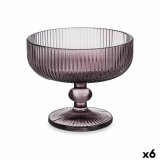 Is og Milshake Glas Striber Gr Glas 310 ml (6 enheder) #1