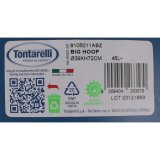 Skraldespand Tontarelli Big hoop Bl Hvid 50 L (10 enheder) #9