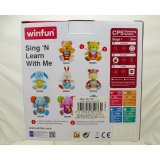 Bamse med Lyd Winfun Kat 16 x 17,5 x 10,5 cm (6 enheder) #7