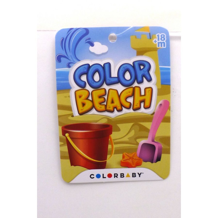 St med legetj til stranden Colorbaby 2 Dele polypropylen (12 enheder) #36