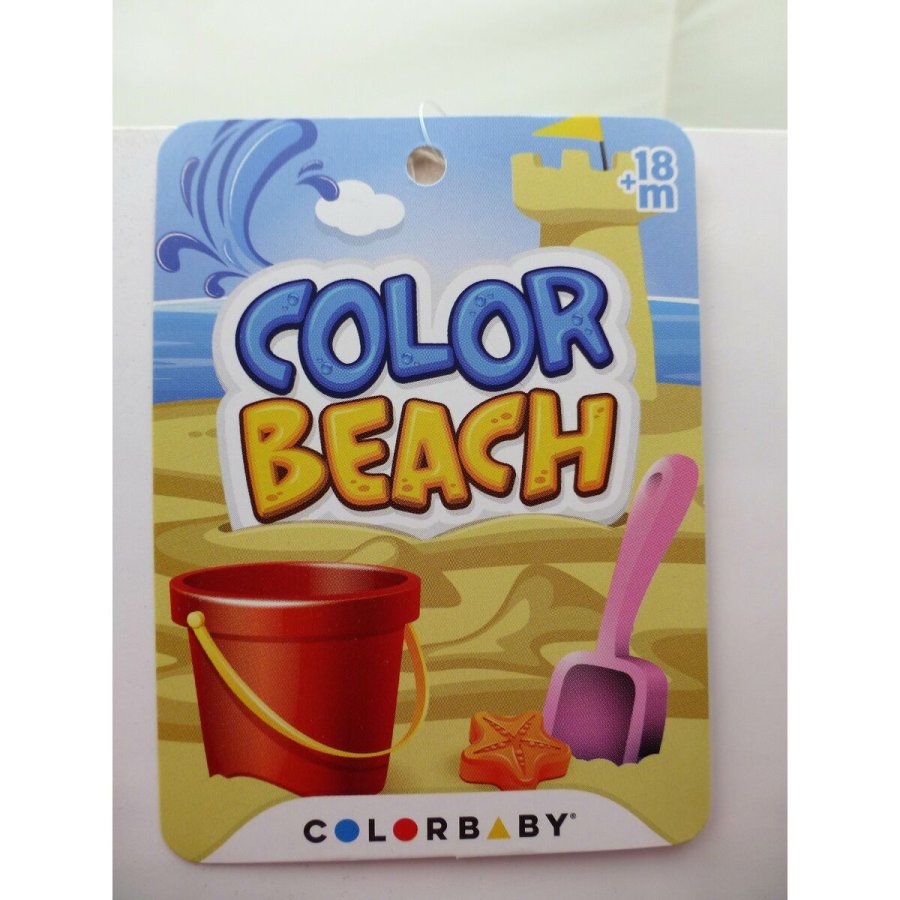 St med legetj til stranden Colorbaby 5 Dele polypropylen (24 enheder) #43