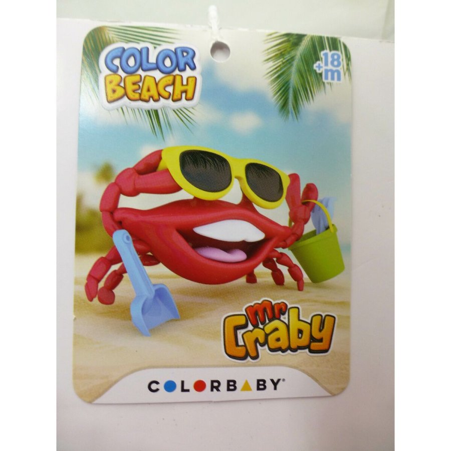 St med legetj til stranden Colorbaby 8 Dele Skib polypropylen (24 enheder) #36