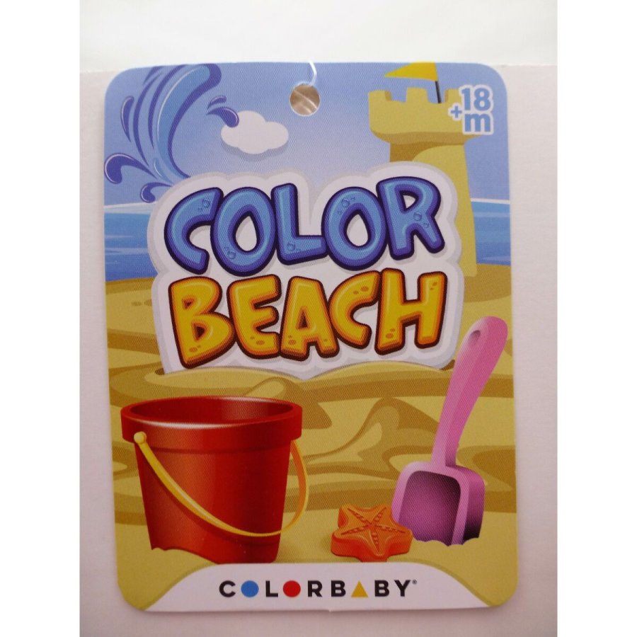 St med legetj til stranden Colorbaby 2 Dele Krokodrille Spar polypropylen (24 enheder) #43