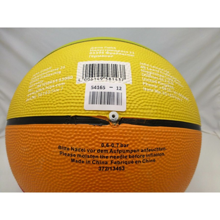 Basketball John Sports Rainbow 7  24 cm 12 enheder #15