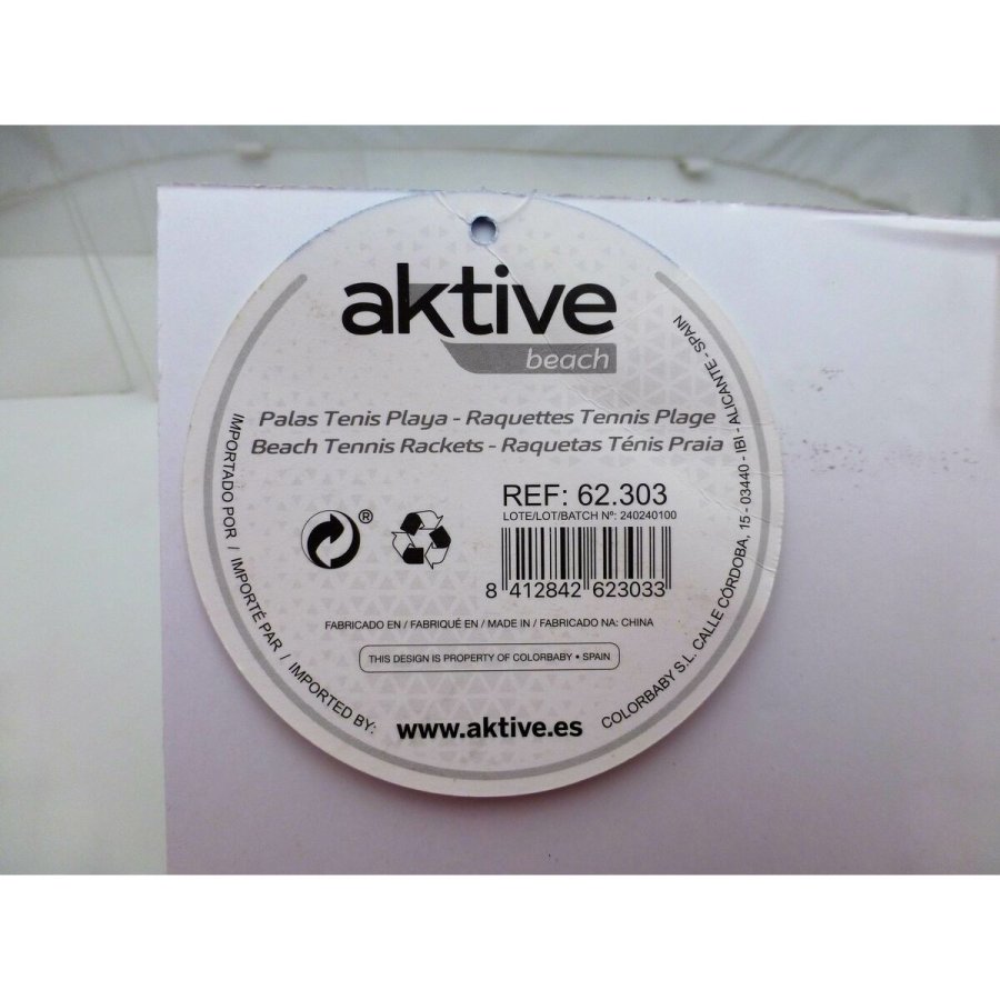 Strandskovle med bold Aktive Tr 19,5 x 38 cm (24 enheder) #29
